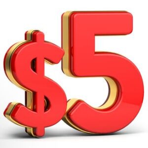 $5 Live Show Listing